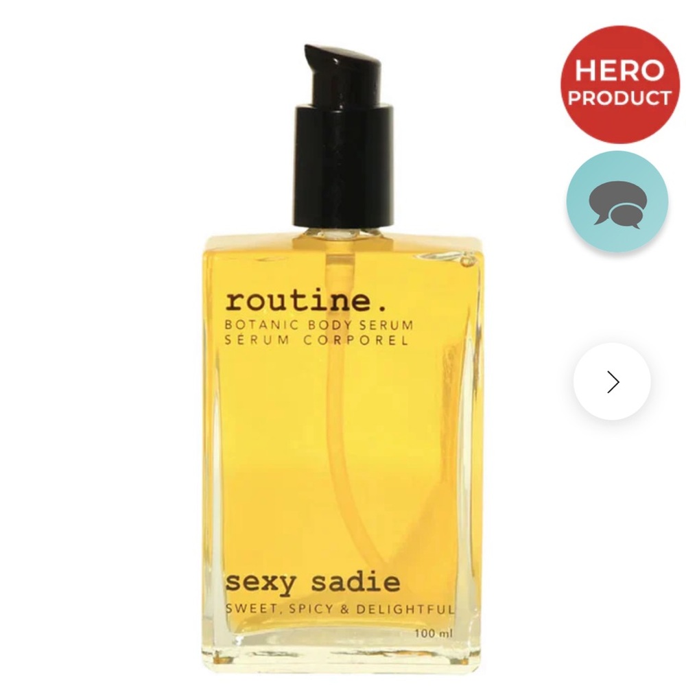NIB Routine Botanic Body Oil Sexy Sadie